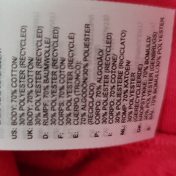 Adidas 3-Stripes Crew Sweatshirt Power Pink Large - Picture 10 of 12